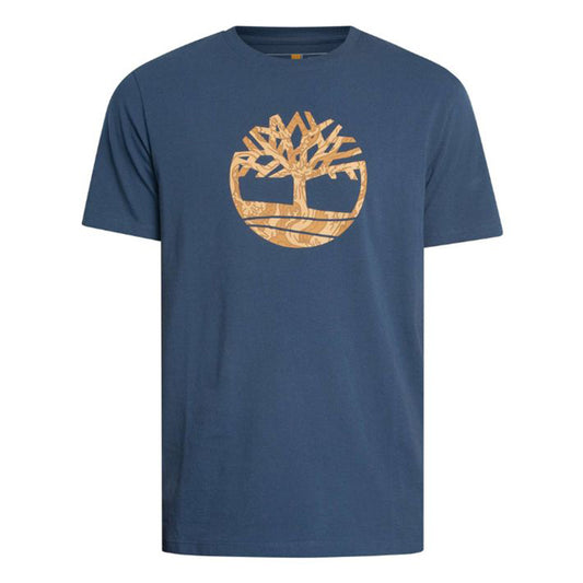 KENNEBEC RIVER Camo Tree Logo Short Sleeve Tee Dark Denim