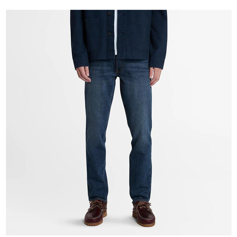 SANDOWN Refibra Denim Slim Mid Indigo