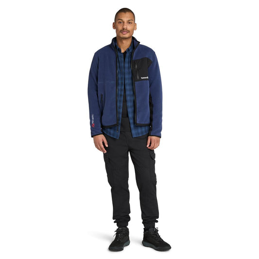 Sherburne Polartec 200 Mix Media Full Zip Fleece