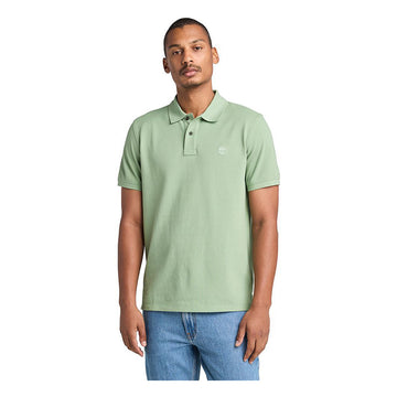 MILLERS RIVER Pique Short Sleeve Polo Green Bay