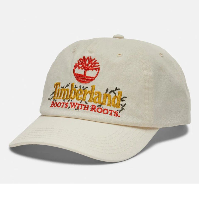 Cap U Boots W/ Roots BB Cap Antique White