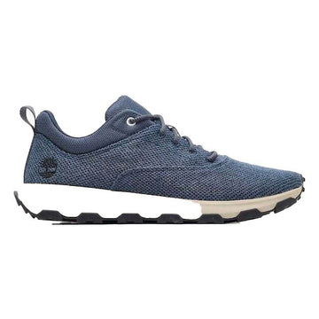 WINSOR PARK LOW LACE UP SNEAKER DARK BLUE KNIT