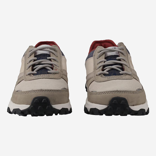 WINSOR PARK LOW LACE UP SNEAKER LIGHT TAUPE NUBUCK