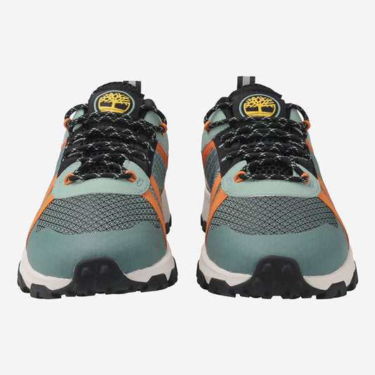 WINSOR TRAIL LOW LACE UP SNEAKER LIGHT GREEN MESH