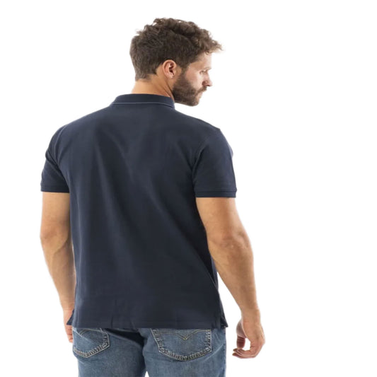 Millers River Printed Neck Short Sleeve Polo