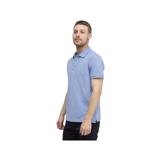 Millers River Printed Neck Short Sleeve Polo
