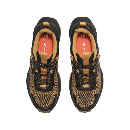 MOTION ACCESS LOW LACE UP SNEAKER WHEAT KNIT