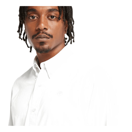 Long Sleeve Stretch Poplin Shirt