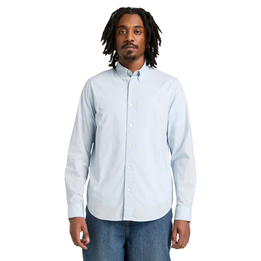 Long Sleeve Stretch Poplin Shirt