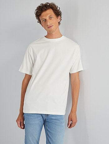 Plain jersey T-shirt