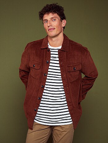 Corduroy overshirt