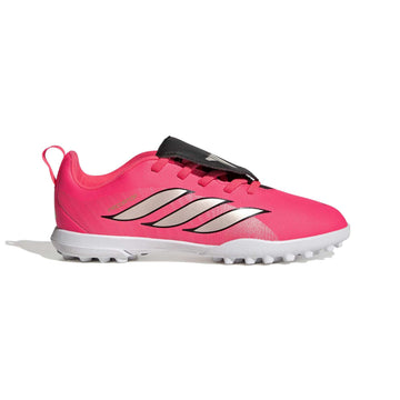 Predator Club Fold-Over Tongue Elastic Laces Turf Football Boots Kids