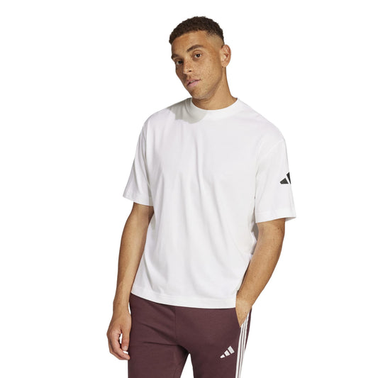 Essentials Loose Fit 3 Bar Logo T-Shirt