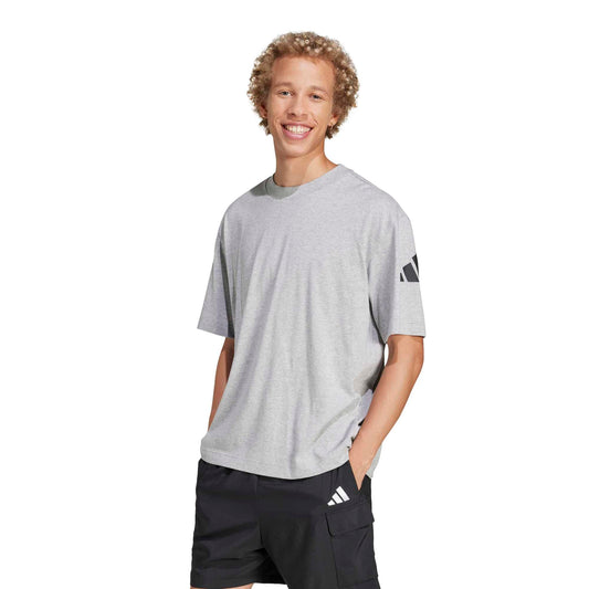 Essentials Loose Fit 3 Bar Logo T-Shirt