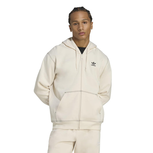 Essentials Trefoil Full-Zip Hoodie