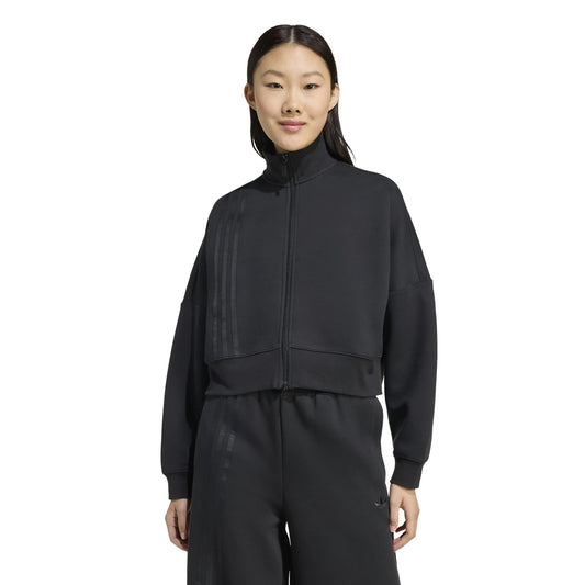 Off Placed 3-Stripes Zip Up