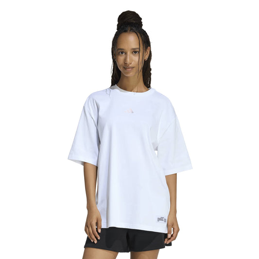 MINI EMBROIDERY OVERSIZED GRAPHIC T-SHIRT
