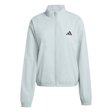 Train Essentials 3-Stripes Woven Warm-Up Jacket