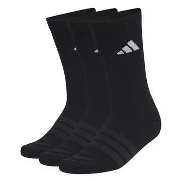 CUSHIONED SPORTSWEAR CREW SOCKS 3 PAIR PACK