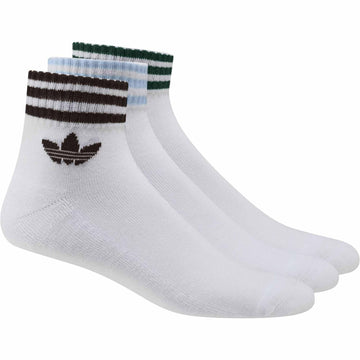 3-Stripes Ankle Socks 3 Pairs