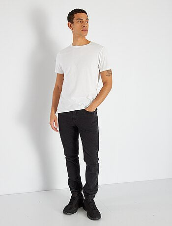 Jogger-style jeans with elasticated waist