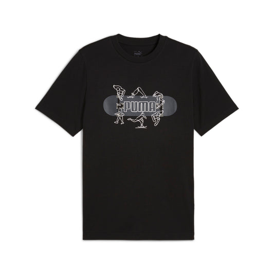 Graphics Skateboard Tee