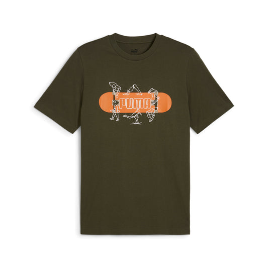 Graphics Skateboard Tee