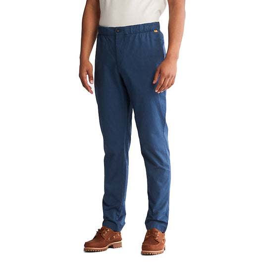 Cot/Lin Jogger DARK DENIM