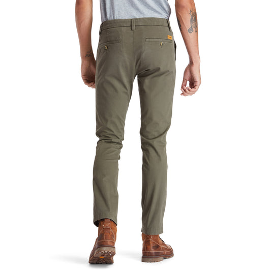 S-L STRTCH TWILL CHINO GRAPE LEAF