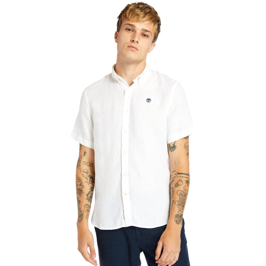 SS LINEN SHIRT WHITE