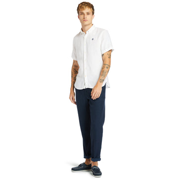 SS LINEN SHIRT WHITE