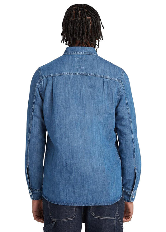 LS WINDHAM COTTON HEMP DENIM SHIRT REGULAR