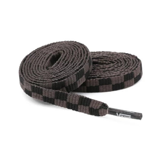 MN VANS LACES 36 Black/Charcoal Checkerbrd""